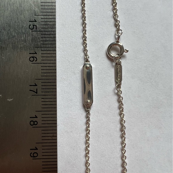 Tiffany and Co 30 Inch Mini Tag Necklace - Picture 3 of 5